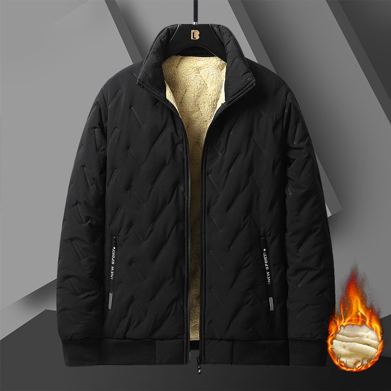 🧥 Chaqueta acolchada gruesa y abrigada para hombre, estilo casual, impermeable y cortaviento, ideal para otoño e invierno ❄️🔥