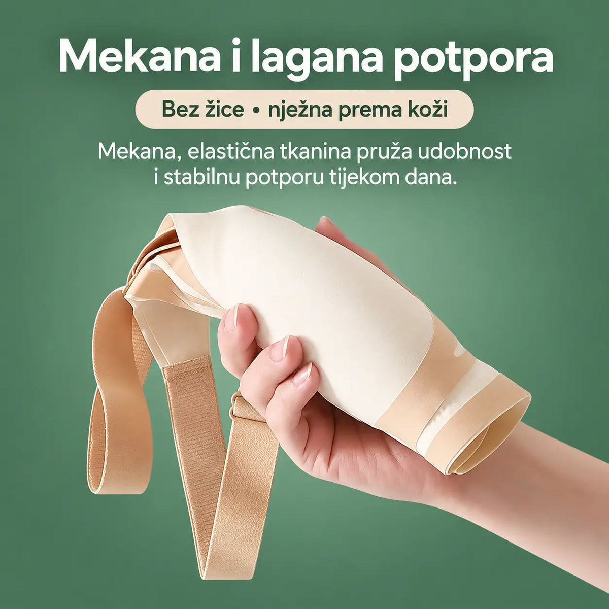 【50% POPUSTA】😍【Pakiranje od 3 komada】Ženski grudnjak bez žice❤️【40-85 kg】