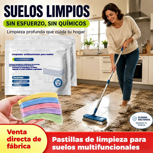 🧹✨ 240 višenamjenskih antibakterijskih i dezodorirajućih tableta za čišćenje | Pogodno za parket, laminatne podove, pločice i zidove kampera