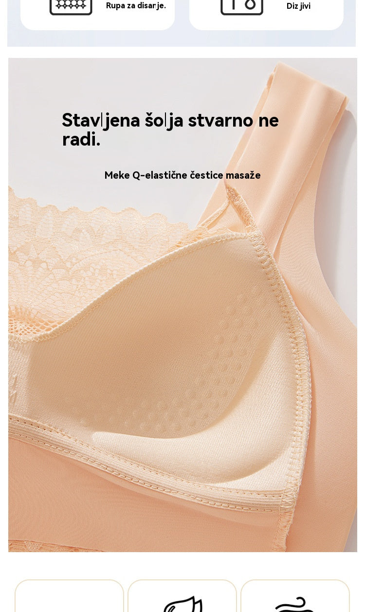 😍1 set od 4 komada✨【L-4XL】Novi čipkasti grudnjak s savršenim zatezanjem i podizanjem, čvrstim košaricama, ujednačenim dizajnom ✅️ Plaćanje pouzećem