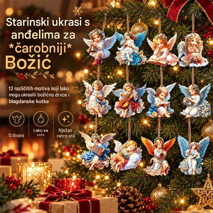 【24 komada】👼Privjesak Viktorijin anđeo