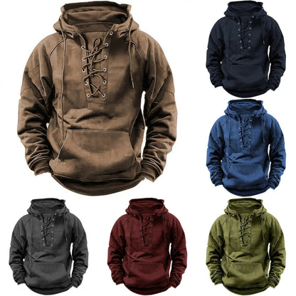 🔥40% de descuento por tiempo limitado【S-3XL】🧥 Sudadera con capucha holgada para hombre de alta calidad · Nueva colección otoño-invierno 2025