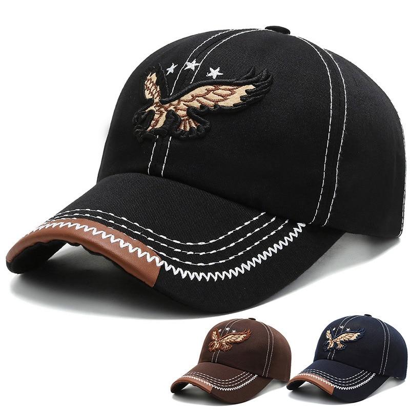 🔥 Productos más vendidos💙Gorra de béisbol con bordado de águila 2025 – Unisex, perfecta para el día a día