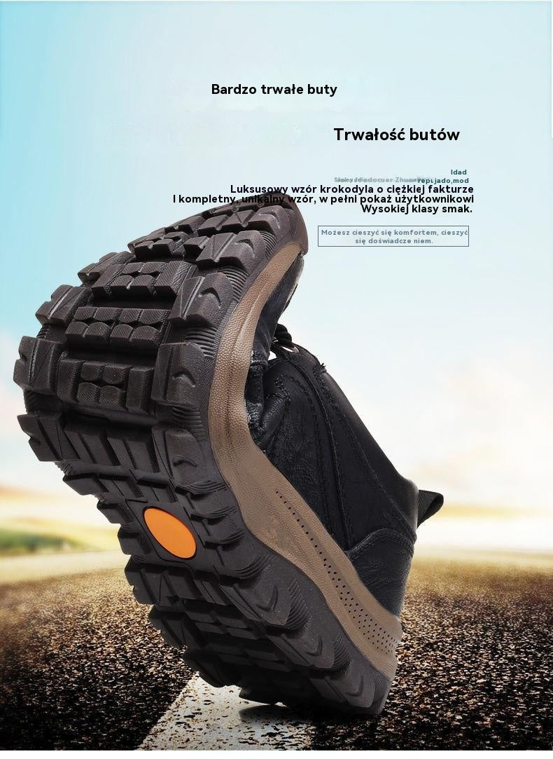 🔥👞Bestsellerowe buty męskie -40%✨ Skórzane zimowe buty 2025 – ciepłe🔥 wygodne i uniwersalne🎯