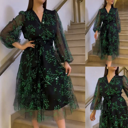 🌷💐👗【S-5XL】❤️Rochie nouveau eleganteă de pămănă și vară 20243665321 