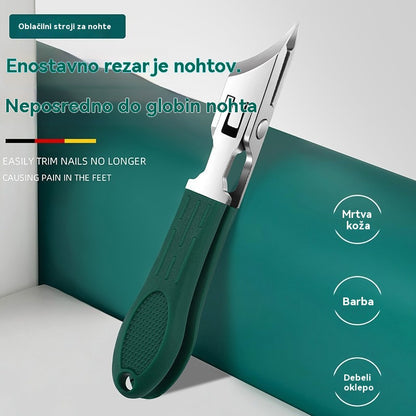 【Komplet 3 kosov】✂️💅 Nove ultratanke poševne škarje za nohte, domača orodja za nego nohtov