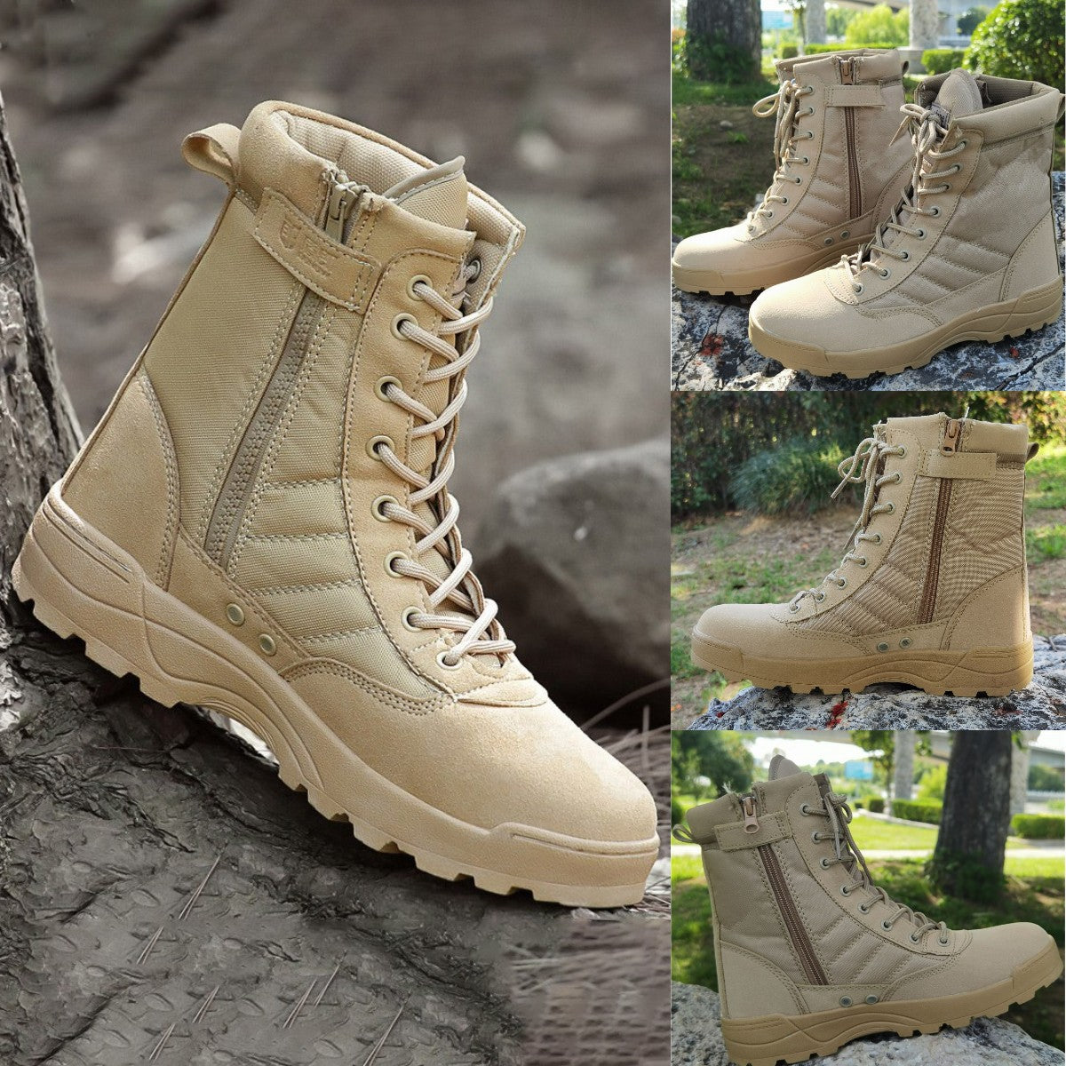 Limitowana promocja 50% zniżki 👍【39-45】Wysokiej jakości jesienne i zimowe taktyczne buty wojskowe do wspinaczki dla mężczyzn i kobiet: wodoodporne, ciepłe i odporne na zużycie