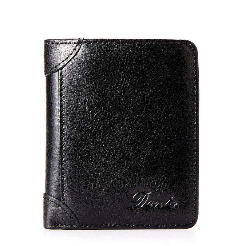 ¡Compra 1 y llévate 1 gratis!👝✨ Nueva cartera antirrobo de cuero genuino para hombre