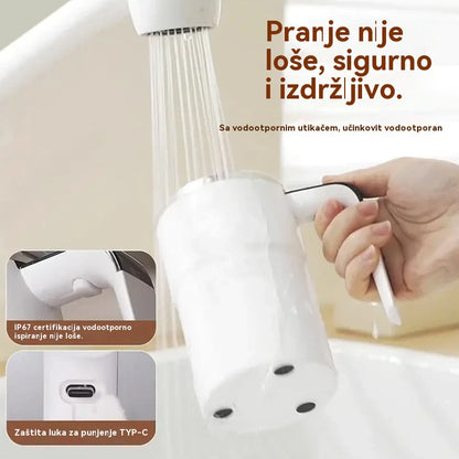 ☕❄️🌡️ Set šalica za kavu s mogućnošću ponovnog punjenja i automatskom magnetskom miješalicom 🔋⚡-