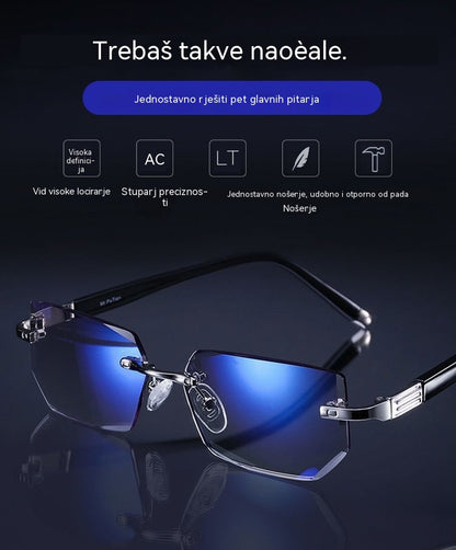 👓【Kupi 1, dobiješ 1 gratis】Nove naočale za čitanje za daljinu i blizinu, njemačka crna tehnologija! Jasnoća, zaštita očiju/anti-UV/zaštita od plavog svjetla!