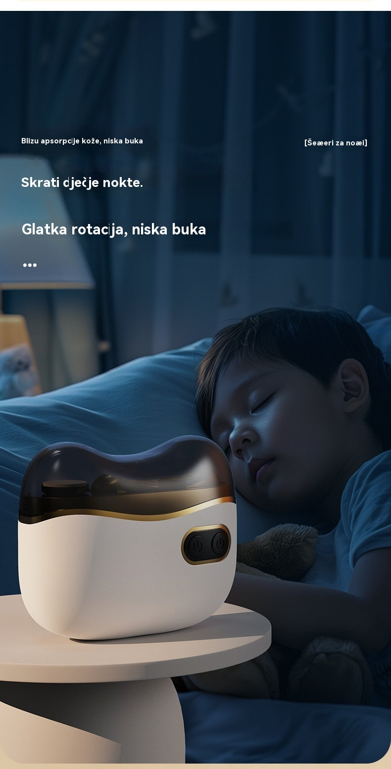 ✂️💅🔥¡Compra 1 y llévate otro gratis!🔥 Lima de uñas eléctrica multifuncional, cortauñas eléctrico con protección antipellizcos