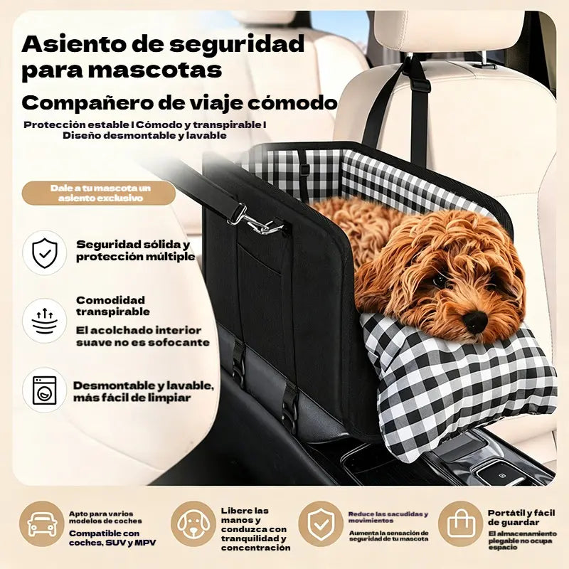 🐶 Iskoristite popust od 50% odmah! 🎁 Prijenosna autosjedalica za pse, uključujući sigurnosni pojas i podstavljenu torbu za kućne ljubimce.