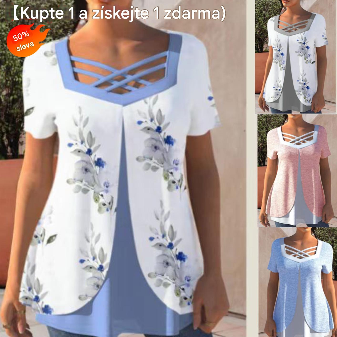 💥【Плащане при доставка】❤️【S-5XL】Лятна тениска с щампа от чист памук, големи размери, 2026