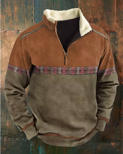 👕【35% KEDVEZMÉNY】【S-4XL】2025-ös őszi-téli férfi divatos, meleg hosszú ujjú pulóver 3D nyomattal