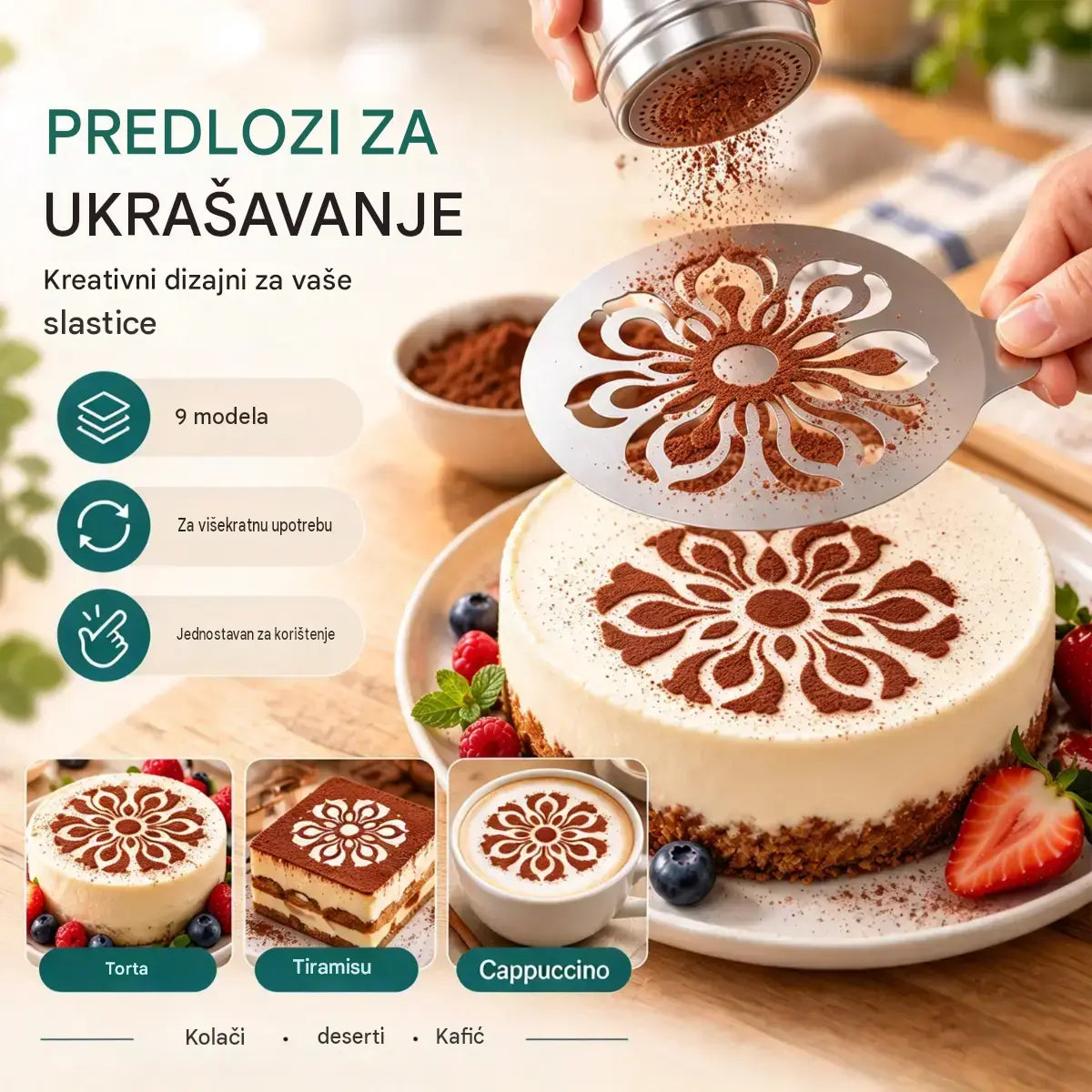 ☕ Šablona od nehrđajućeg čelika za latte art：Zašto kućni baristi, ljubitelji kave i entuzijasti za zabave vole ovaj proizvod: