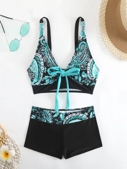 🏊‍👙【Kupite 1, dobijte 1】🌴 Elegantni kupaći kostim za veće veličine s printom