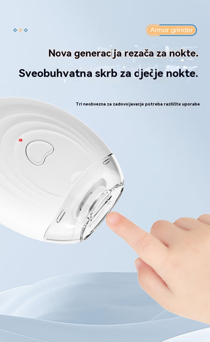 💅 Kupite 1, dobivate 1 besplatno! ✨ Automatska turpija za nokte – sigurna i nježna njega noktiju 👶
