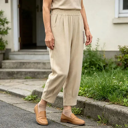 🔥【M–4XL】👖 Lagane i prozračne ljetne hlače od pamuka i lana - moderne ležerne kratke hlače - prikladne za svakodnevno nošenje