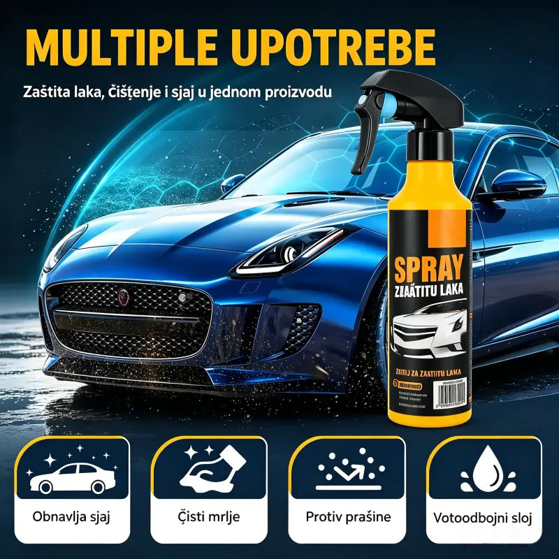 Nanohidrofobni premaz u spreju za automobile