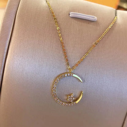 🔥【Kupi 1, dobij 1 gratis】💖💎Srebrna ogrlica 925, nova boja, s dijamantima