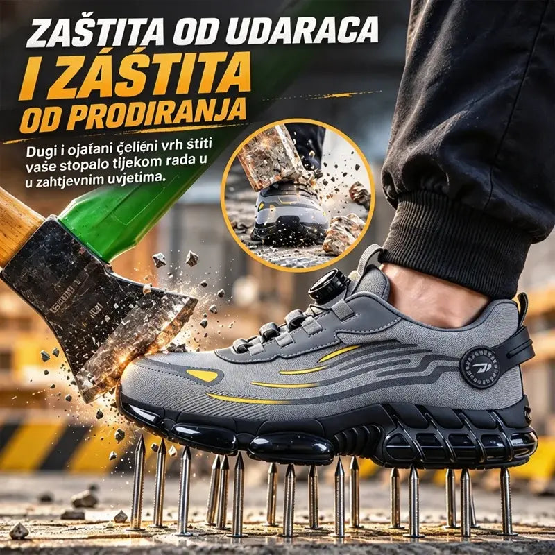 🥾🔥【Sniženo】Knauf radne čizme – čelična kapica, otporne na udarce i proboje, udobne i protivklizne