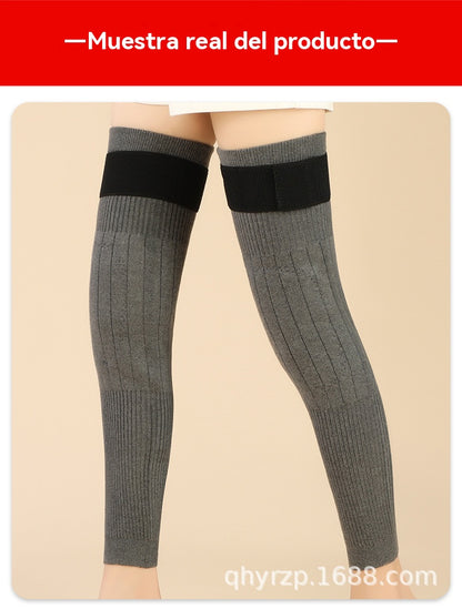 🦵🔥 Rodilleras térmicas largas de invierno – alivio del frío y dolor articular, cálidas y antideslizantes