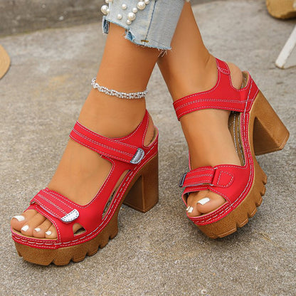 【35-43】🔥 Sandale s platformom i debelom petom – više, stabilnije, elegantnije
