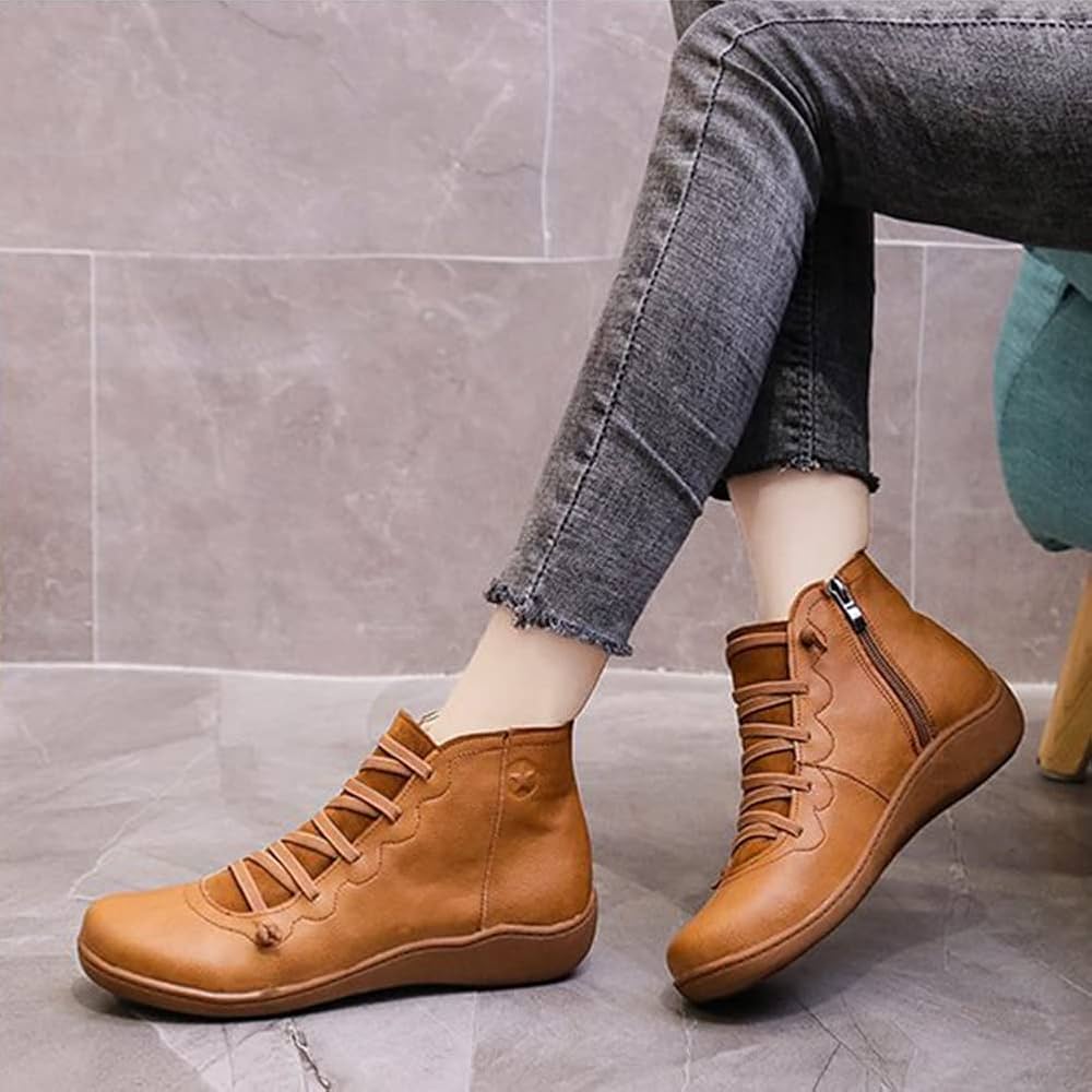 ¡43% de descuento! 【35-43】Nueva colección de botas cortas casuales de invierno para mujer (tallas 35-43) 2024.3800152 