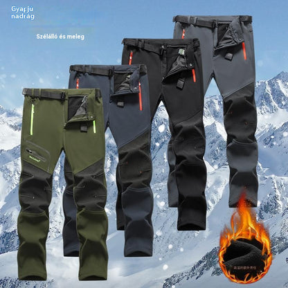 [43% kedvezmény] [S-5XL] 2025-ös új férfi vízálló és meleg casual nadrágok őszre és télre--
