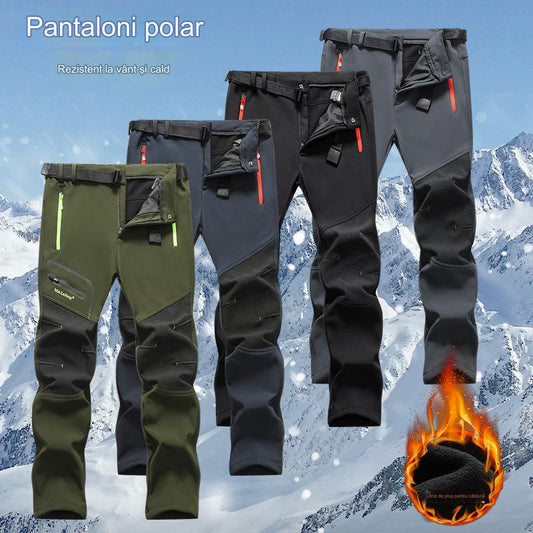 [43% de descuento] [S-5XL] Pantalones casuales impermeables y cálidos para hombre nuevos para otoño e invierno 2024--3782229 
