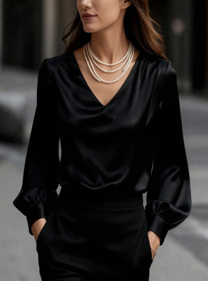 🔥🍁【Nova jesenska kolekcija】【S-2XL】🌷Nova ženska bluza, preprosta in elegantna