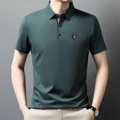【M-4XL】Nova polo majica kratkih rukava s ovratnikom od ledene svile za ljeto 2026. Iznimno udobna.