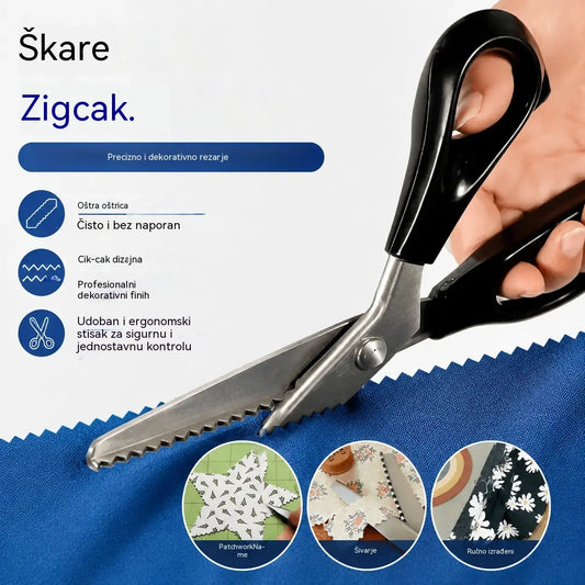🔥✂️ Ružičaste škare za tkaninu, dostupne u 5 veličina.
