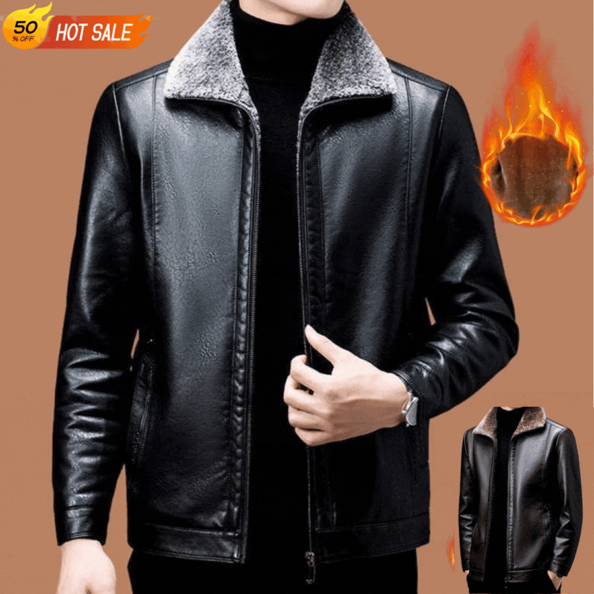 🔥🧥Novinka 50% zľava🔥【M–3XL】🖤Pánska zimná hrubá a mäkká bunda z ovčej vlny, teplá a univerzálna