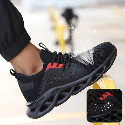 Popust na novi proizvod 💥 Muške radne cipele 39-48 ✅ prozračne i otporne na udarce ✅ otporne na probijanje ✅ neklizajuće ✅ udobne