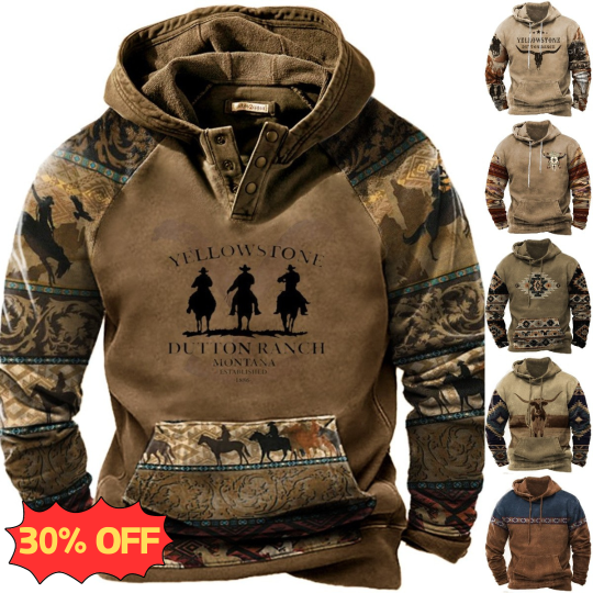 🔥📢 42% de descuento por tiempo limitado 🔥 [S-5XL] Sudadera de manga larga 3D gruesa para hombre 2026, que te mantiene abrigado y fresco en otoño e invierno.