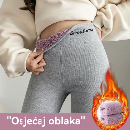 🔥👖Nova kolekcija 40% popusta【40-100kg】Elastične tople pamučne hlače s flis podstavom❄️Gornji sloj dodatno zadebljan, za maksimalnu toplinu🔥
