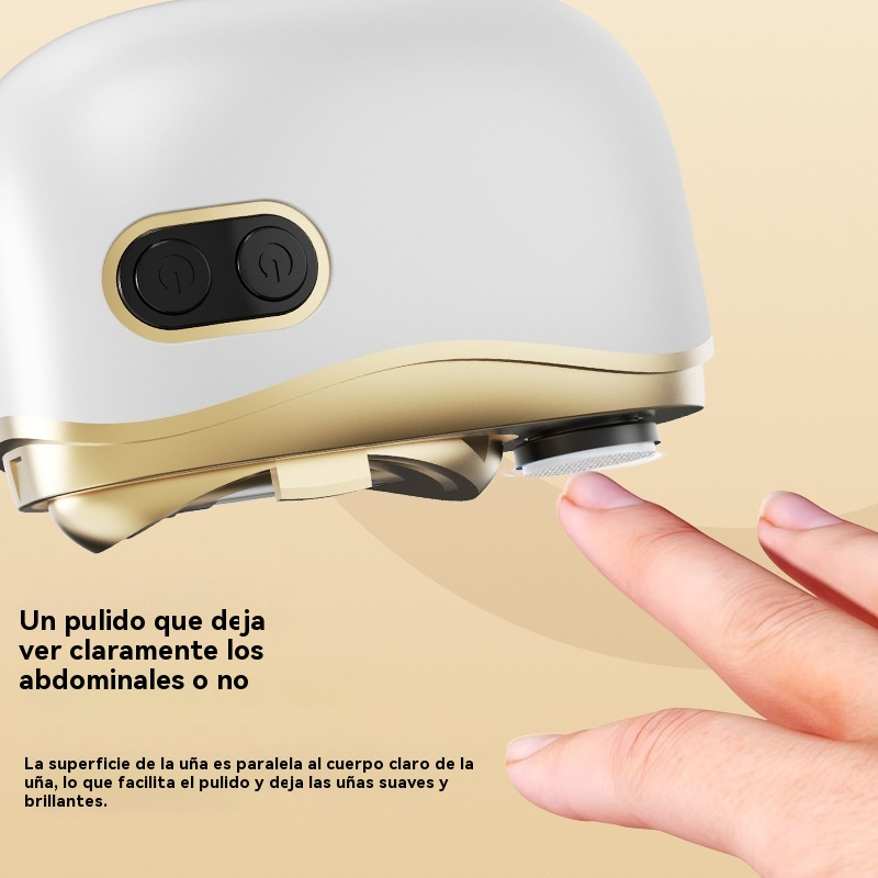 ✂️💅🔥¡Compra 1 y llévate otro gratis!🔥 Lima de uñas eléctrica multifuncional, cortauñas eléctrico con protección antipellizcos
