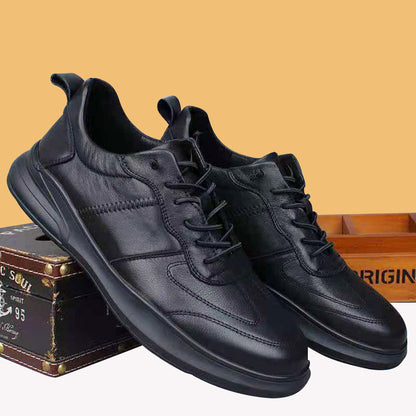 👞【39-44】Zapatos casuales nuevos para hombre fabricados en piel auténtica 2024-3761340 