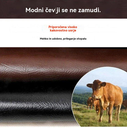 【💥Znižano】👞Nova kolekcija【38-44】🔥Zimski kakovostni volneni čevlji, casual v britanskem stilu, topli in praktični
