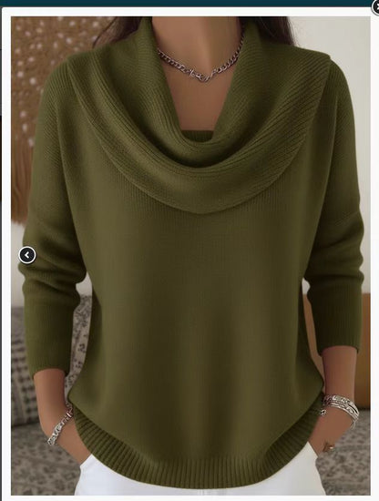 🔥【S–3XL】Ženski pleteni pulover za jesen i zimu – mekan, udoban i elegantan