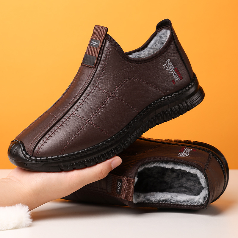 🏃‍♂️👟【Nowość na zimę】【39-46】Męskie buty z ociepleniem, grube i ciepłe, antypoślizgowe