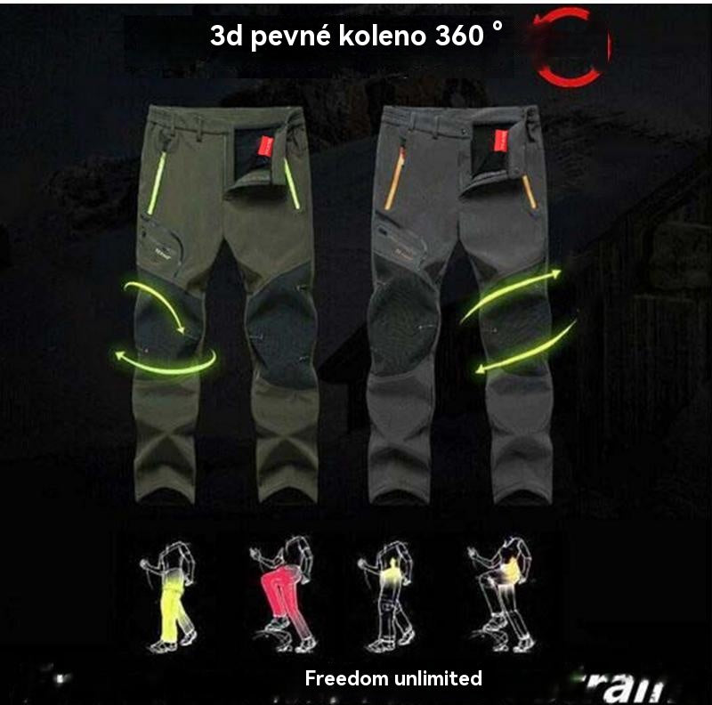 【43% zľava】[S–5XL] Nové pánske nepremokavé a teplé voľnočasové nohavice na jeseň a zimu 2025