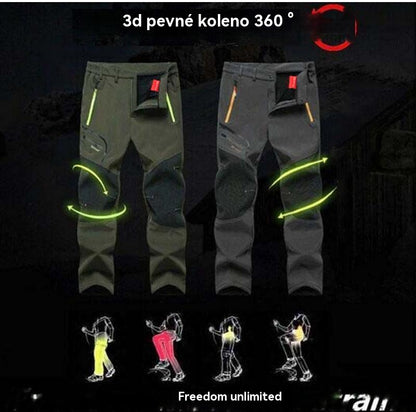 【43% zľava】[S–5XL] Nové pánske nepremokavé a teplé voľnočasové nohavice na jeseň a zimu 2025