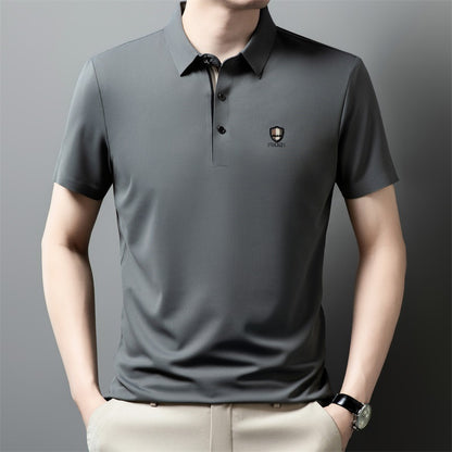 【M-4XL】Nova polo majica kratkih rukava s ovratnikom od ledene svile za ljeto 2026. Iznimno udobna.