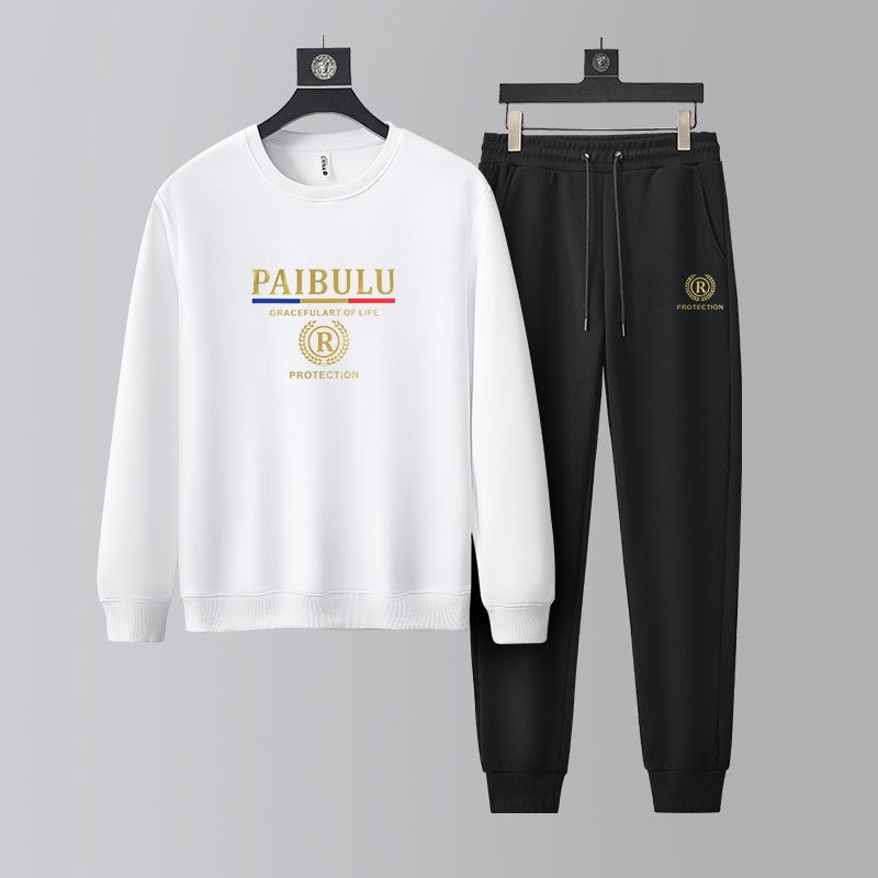 🔥Muško ležerno jesensko sportsko odijelo, novo👕👖【majica + hlače】