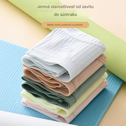 💖Znížené ceny, veľký výpredaj!🔥【Balenie 7 ks】Posledný deň 50% zľava: Dámske vysokopásové antibakteriálne bavlnené nohavičky