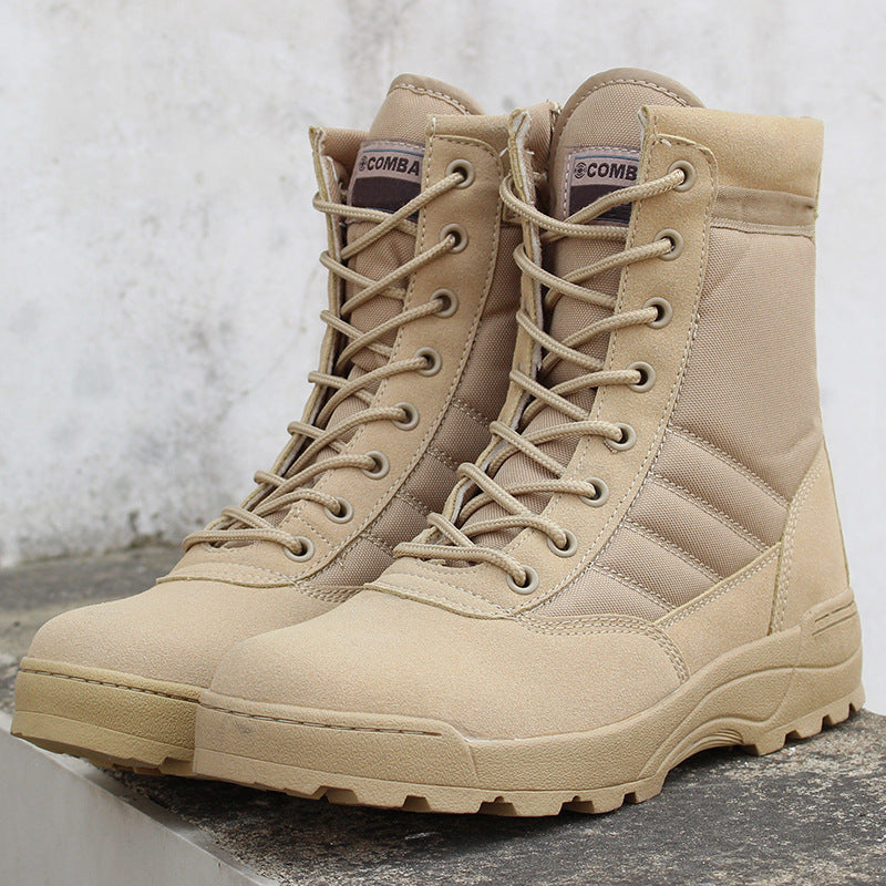 👍【39-45】Botas tácticas militares de alta calidad para otoño e invierno para senderismo, para hombres y mujeres: impermeables, cálidas y resistentes al desgaste