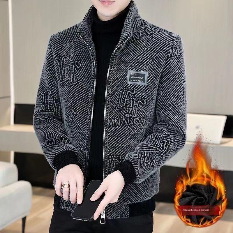 Chaqueta de lana informal de alta calidad para hombre, popular para otoño e invierno, 2024 - 3769723 