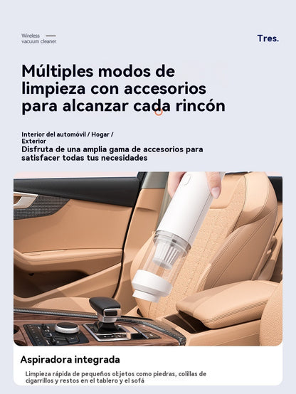 🔥¡Oferta 50%!【Set de 7 piezas】👍Aspiradora de mano superpotente, soplador portátil✅